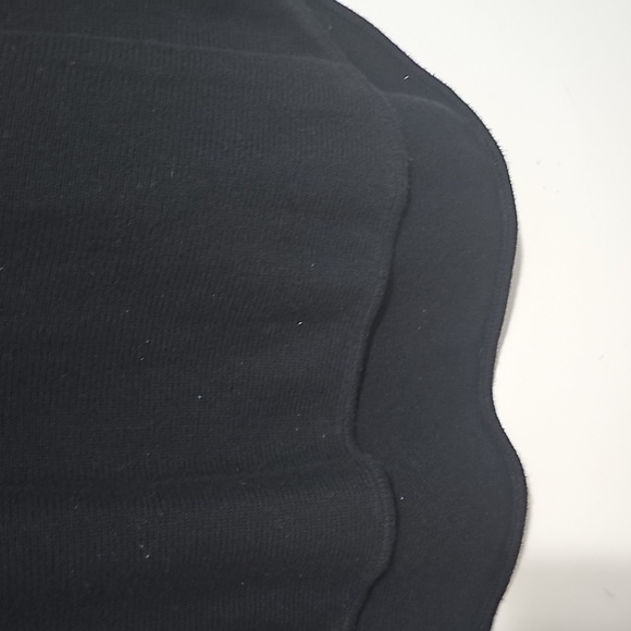 Michael Kors Black L9ng Sleeve Sweater Sz Large Gold Zipper In Back Extra Long - Picture 2 of 6